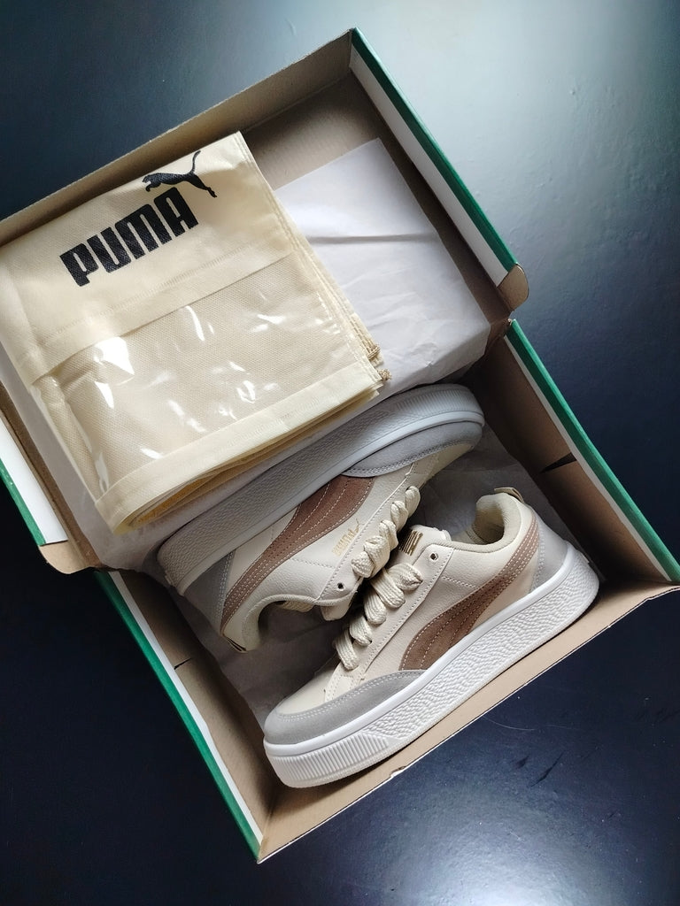 PUMA PARK FEMININO BEGE/CINZA