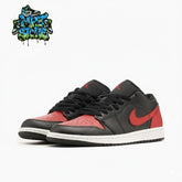 NIKE JORDAN PRETO/VERMELHO